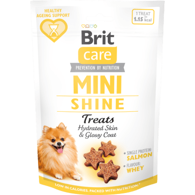 Pochoutka Brit Care Dog Mini treats Shine 50 g