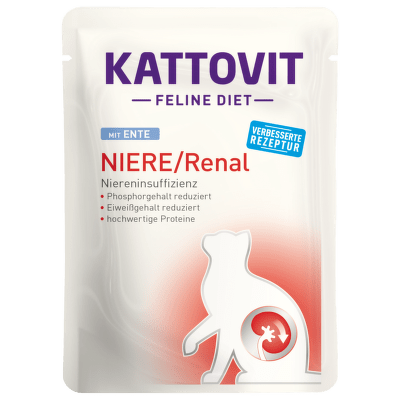 Kapsička Kattovit Niere/Renal kachna 85g