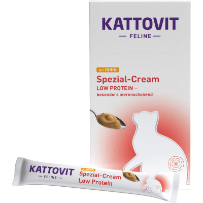 Lízací pochoutka Kattovit Low Protein Chicken Cream 6x15g