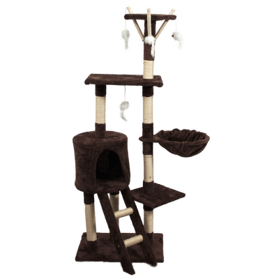 Odpočívadlo Magic Cat Mia hnědé 140cm
