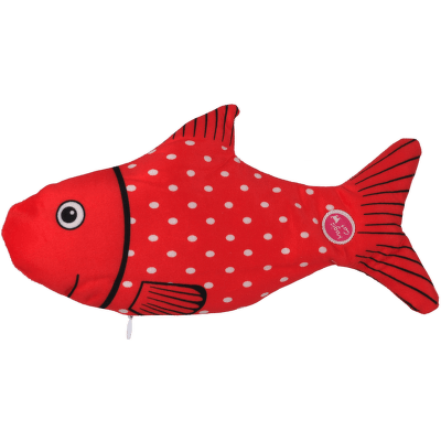 Hračka Magic Cat Winter Tale ryba pohyblivá červená 28cm
