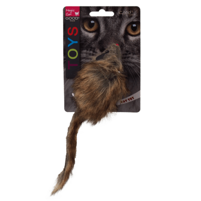 Hračka Magic Cat myš plyšová Gigant s catnip 21cm