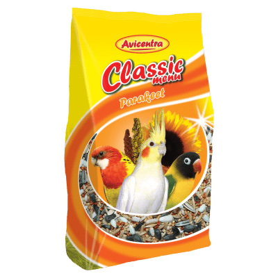 Krmivo Avicentra Štandard maly papagaj 500g