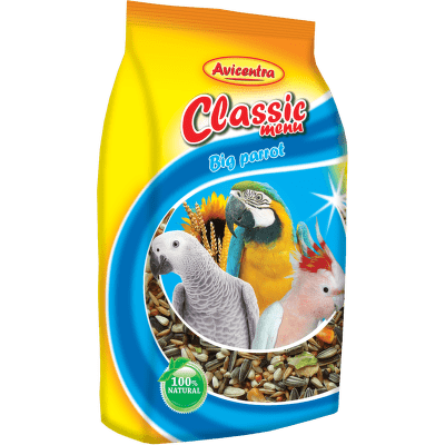 Krmivo Avicentra Standard velký papoušek 1kg