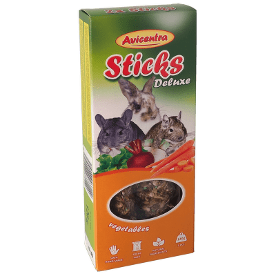 Tyčinky AVICENTRA zeleninové pro velké hlodavce 2ks
