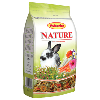 Krmivo AVICENTRA premium pro králíky 850g