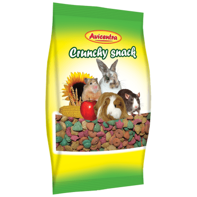 Křupky barevné AVICENTRA pro hlodavce 200g