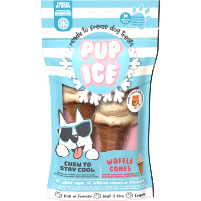 Chladící pochoutka Pup Ice zmrzlina pro psy vanilka 2ks 110g