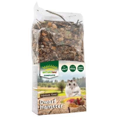 Krmivo Nature Land Complete pro zakrslé křečky 300g