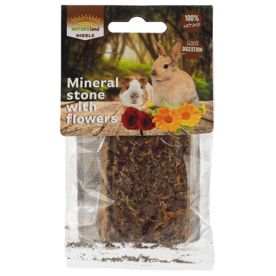 Kameň Nature Land Nibble minerálne s kvetmi 100 g