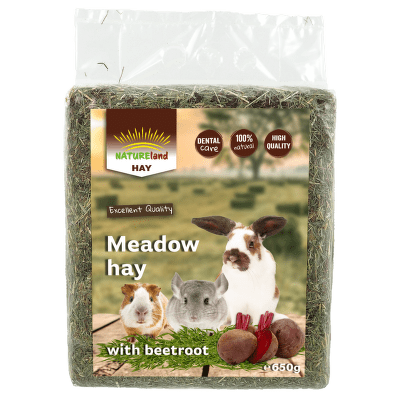 Seno Nature Land Hay s červenou řepou 650g