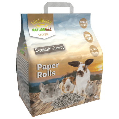Podestýlka Nature Land Paper Rolls 10l