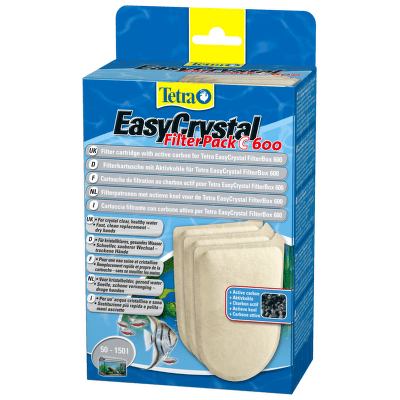 Náplň aktivní uhlí TETRA EasyCrystal Box 600 3ks