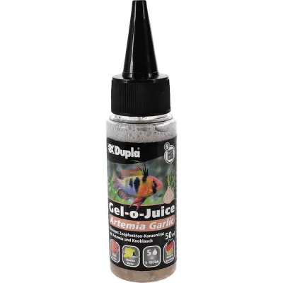Tekuté krmivo pro ryby Gel-o-Juice Artemia + Garlic 50 ml