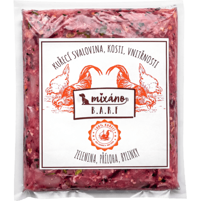 Barf Mixano kuřecí 1kg