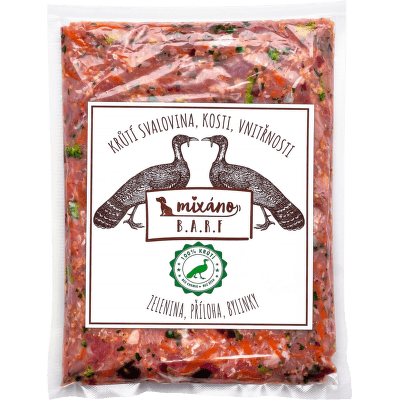 Barf Mixano krůtí 1kg