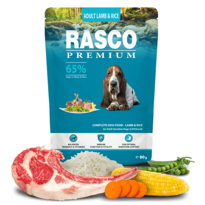 Rasco Premium Adult Lamb & Rice 80g