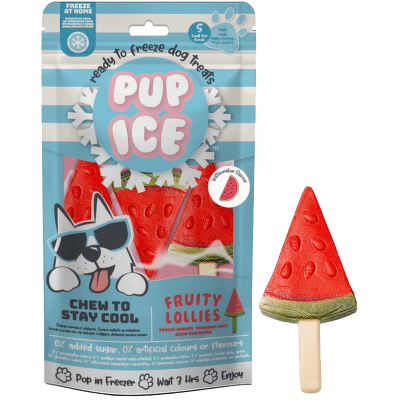 Chladící pochoutka Pup Ice zmrzlina pro psy vodní meloun 3ks 90g