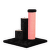 Skrāpēšanas stabs kaķiem – Noba Evolution, Black and Pink, 43–84 cm