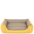 Guļvieta suņiem – AmiPlay Sofa ZipClean 4 in 1 Morgan S, 58 x 46 x 17 cm, yellow