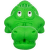 Rotaļlieta suņiem – TRIXIE Snack Crocodile, natural rubber, 18 cm, green