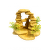 Dekors akvārijam – Sandstone Ring, 150 mm