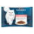 Konservi kaķiem – Gourmet Perle 4-pack (vista/lasis/liellops/trusis), 4 x 85 g