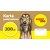 Karta podarunkowa Super zoo 200 zł