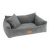 Sofa pro psy Dog Fantasy Haven šedá 100 × 75 cm
