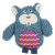 Rotaļlieta kaķiem – Trixie, Monster, Plush, Catnip, 11 cm