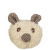 Rotaļlieta kaķiem – TRIXIE Bear plush, mix colors, 8 cm