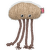 Rotaļlieta kaķiem – TRIXIE Jellyfish, Fabric/Plush, Catnip, 14 cm