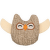 Rotaļlieta kaķiem – TRIXIE Owl, Fabric/Plush, Catnip, 8 cm