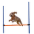 Аджилити препятствие для собак – TRIXIE Dog Activity Agility Hurdle, 123 x 115 см, Blue/Orange