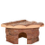 Koka māja grauzējiem – Trixie Corner House, 21 x 10 x 15/15 cm