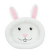Guļvieta grauzējiem – Trixie Rabbit face cuddly bed, oval, 40 x 33 cm, wool-white