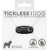 Tickless mini dog - Dobíjateľný ultrazvukový odpudzovač kliešťov a bĺch pre psov čierne