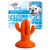 Игрушка для собак – AFP Dental Chews, Cactus Medium Rubber, Orange