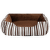 Лежанка для собак – Pawise Dog Bed Cuddler, Brown Strip
