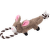 Hračka Dog Fantasy Skinneeez Králík s provazem 35 cm