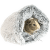 Kukaň I Love Pets pro hlodavce 30 cm šedý melír