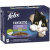 Felix Fantastic Multipack hovězí s mrkví/ kuře s rajčaty/ losos s cuketou/ pstruh se zel. fazolkami 12x85g