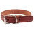 Kožený obojek Tamer 3cm/50cm hnědý