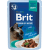 Brit Premium cat delicate kapsička filety v šťave s hovädzinou 85g