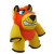 BeFUN Angry hračka pre šteňatá lev, 25 cm