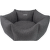 Лежанка для собак – AmiPlay Crown Palermo M, 58 x 23 см, dark grey