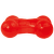 Rotaļlieta suņiem – DogFantasy Good's Rubber Strong toy bone, 16,5 cm, red