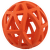 Игрушка для собак – Dog Fantasy Rubber fence ball, orange, 12,5 см