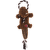 Hračka Dog Fantasy Skinneeez Veverka s provazem 35 cm