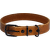 Kožený obojok Dog Fantasy Zubr 2,5×54 cm koňakový
